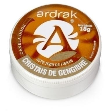 CRISTAIS GENGIBRE CANELA 10G