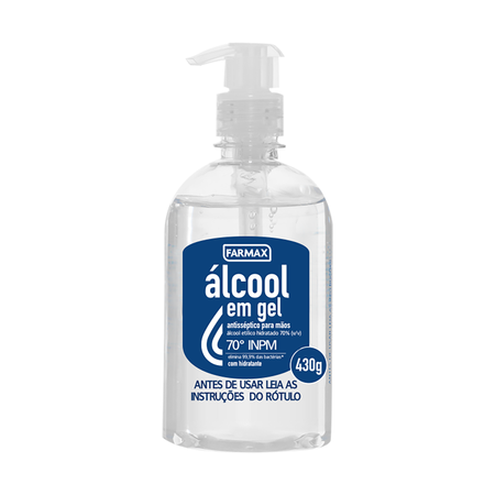 ALCOOL 70% FARMAX 430G