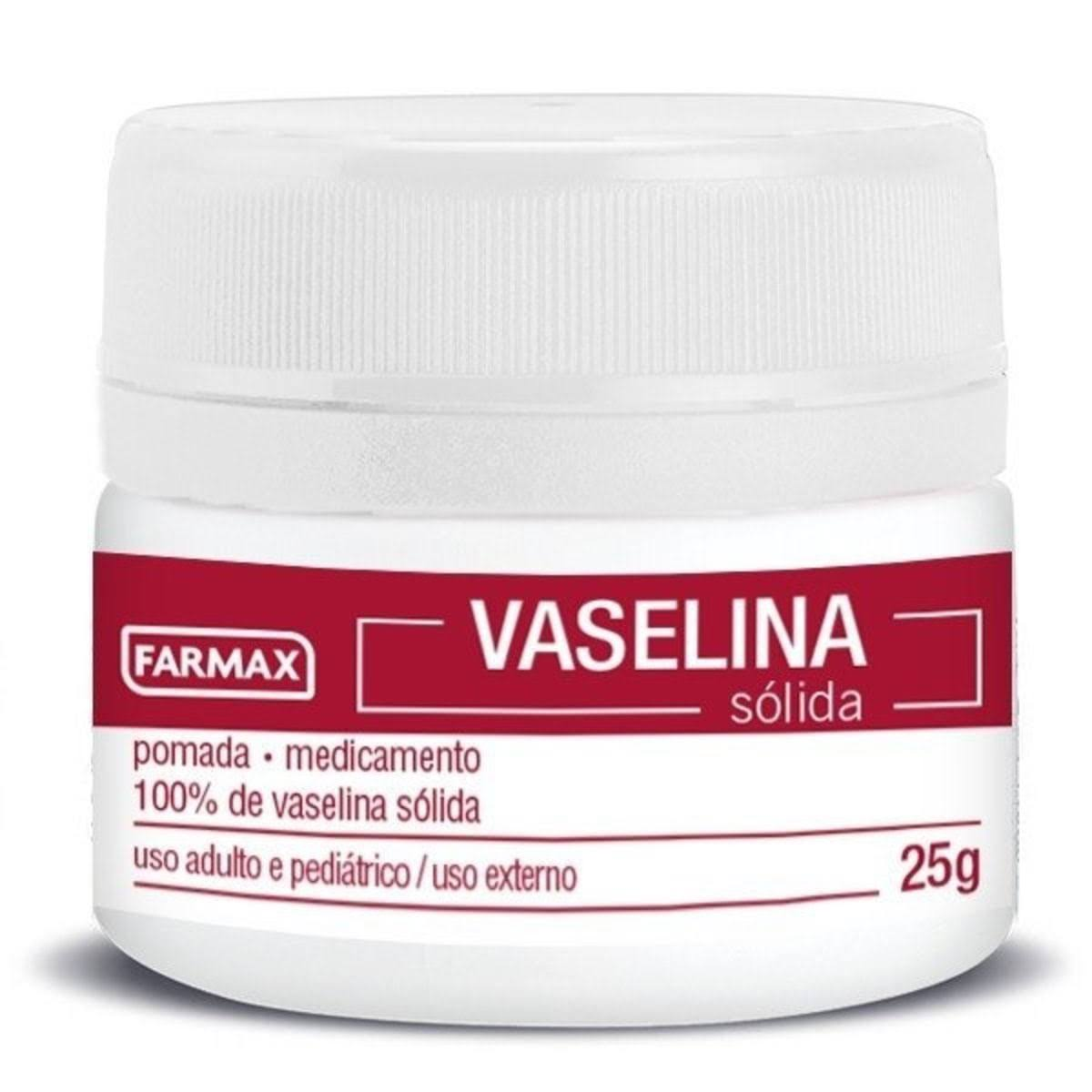 VASELINA FARMAX  SOLIDA 25G