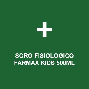 SORO FISIOLOGICO FARMAX KIDS 500ML