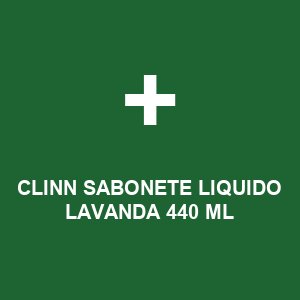 CLINN SABONETE LIQUIDO LAVANDA 440 ML