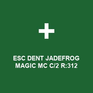 ESC DENT JADEFROG MAGIC MC C/2 R:312