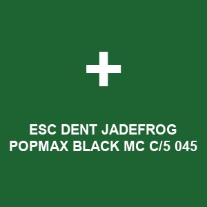ESC DENT JADEFROG POPMAX BLACK MC C/5  045