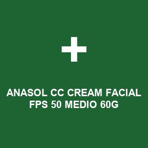 ANASOL CC CREAM FACIAL FPS 50 MEDIO 60G
