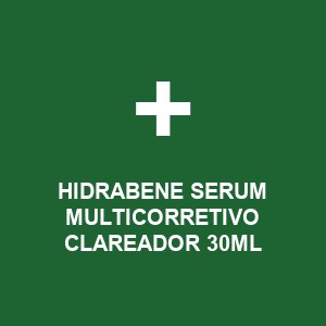 HIDRABENE SERUM MULTICORRETIVO CLAREADOR 30ML