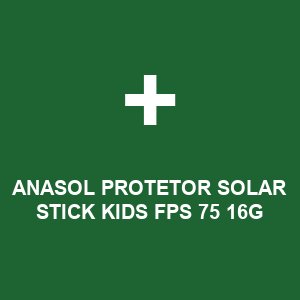 ANASOL PROTETOR SOLAR STICK KIDS FPS 75 16G