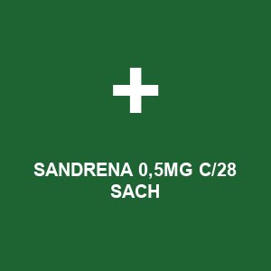 SANDRENA 0,5MG C/28 SACH