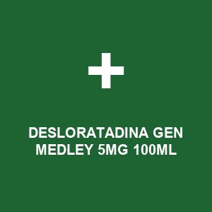 DESLORATADINA GEN MEDLEY 5MG 100ML