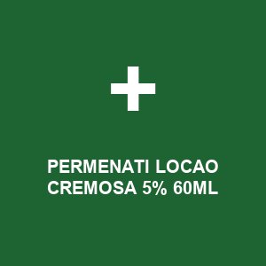 PERMENATI LOCAO CREMOSA 5% 60ML