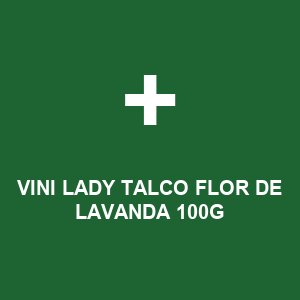 VINI LADY TALCO FLOR DE LAVANDA 100G
