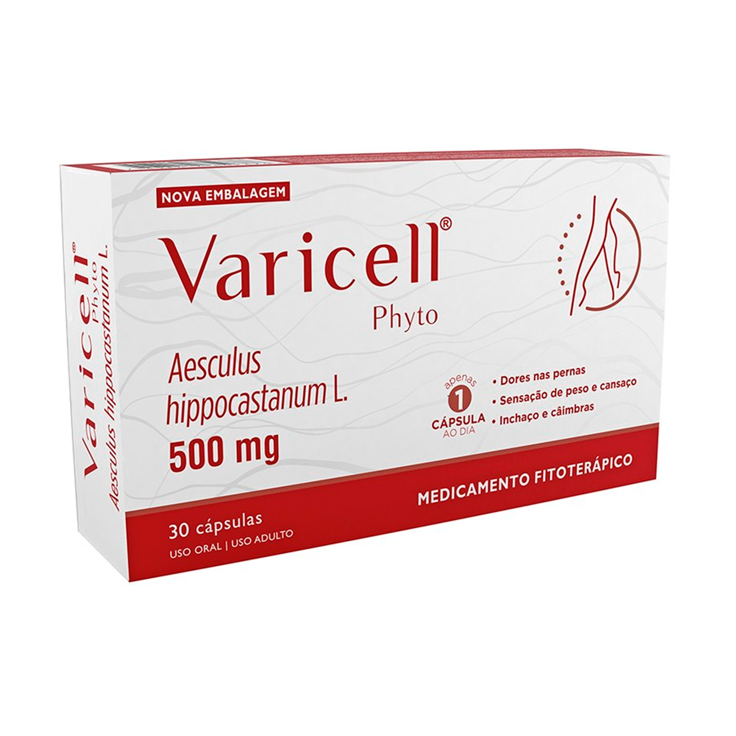 VARICELL PHYTO 500MG C/ 30CP