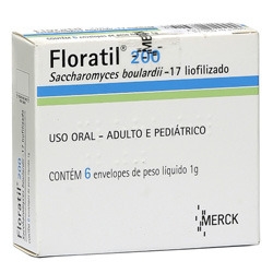 FLORATIL PED 200MG C/6 ENV