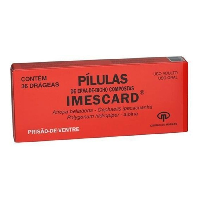 IMESCARD C/36 PILULAS