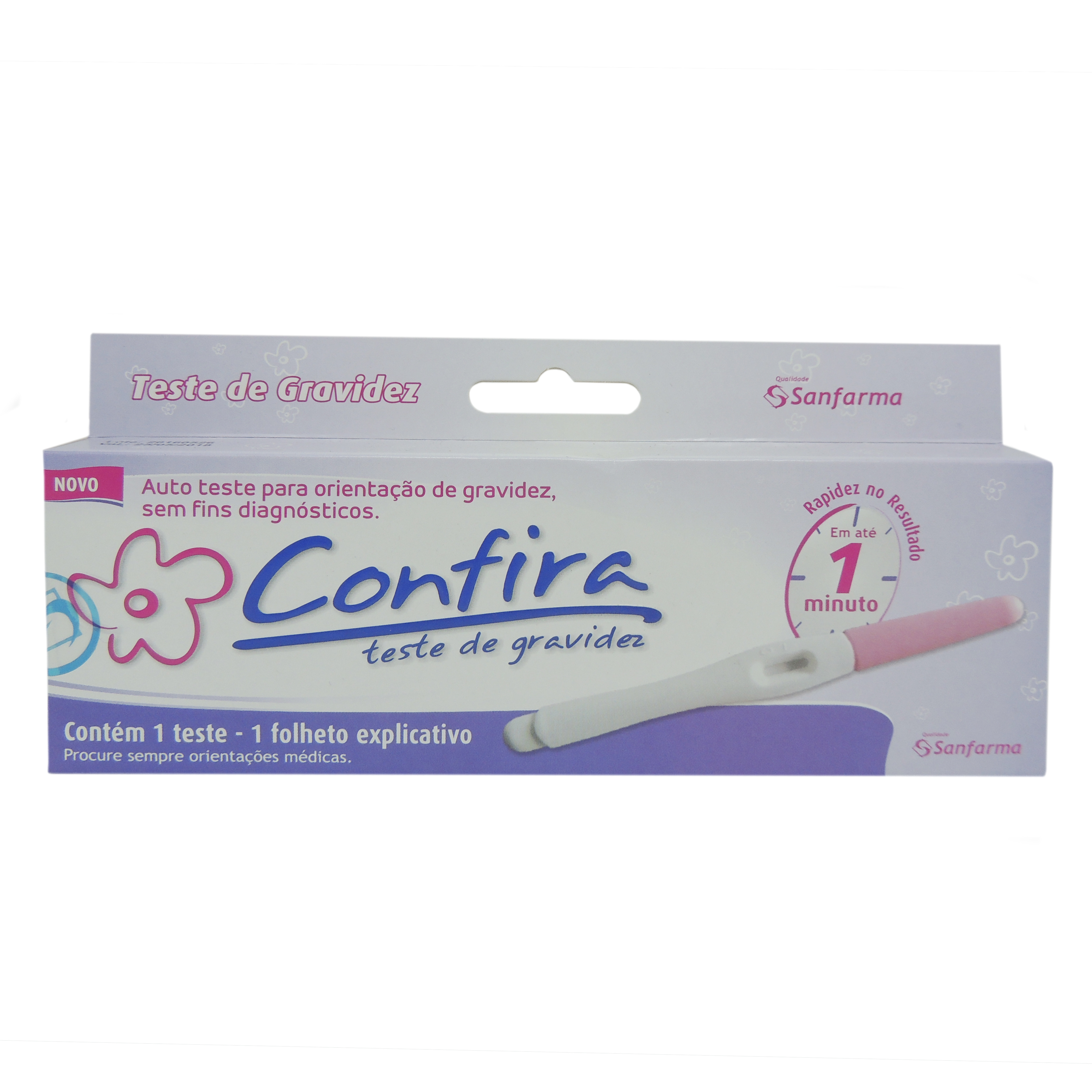 CONFIRA SANFARMA TESTE GRAVIDEZ CANETA