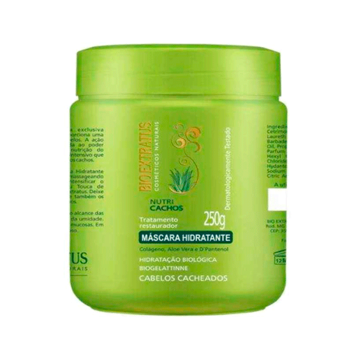 BIO EXTRATUS MASCARA NUTRICACHOS 250G