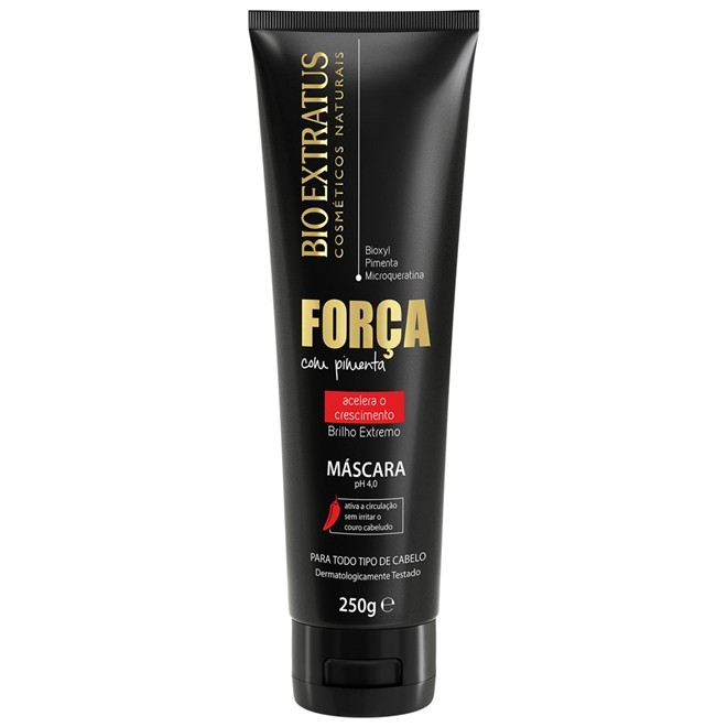 BIO EXTRATUS MÁSCARA FORÇA COM PIMENTA 250G