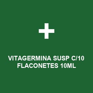 VITAGERMINA SUSP C/10 FLACONETES 10ML