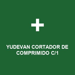 YUDEVAN CORTADOR DE COMPRIMIDO C/1