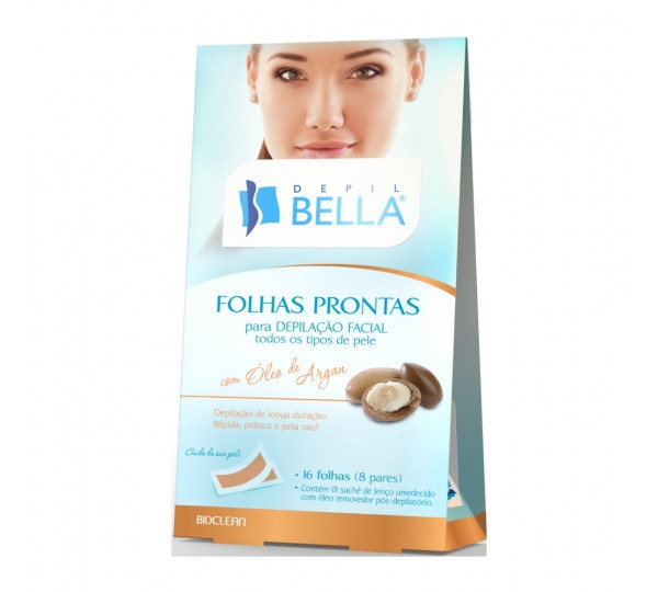 BELLA FOLHAS PRONTAS FACIAL C/16