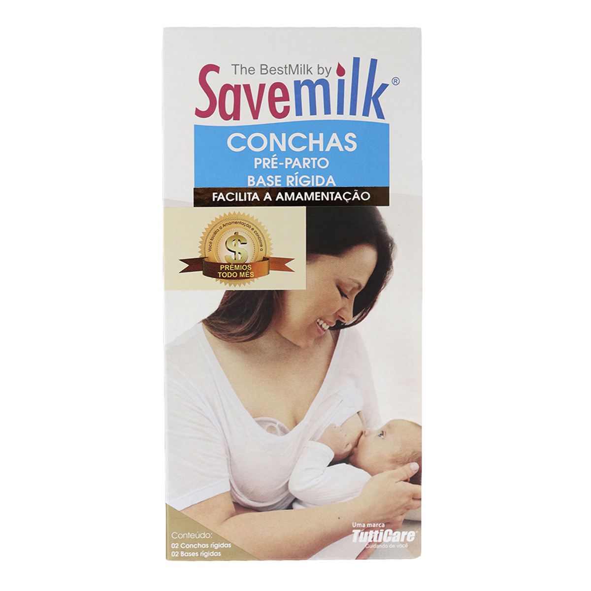 CONCHA AMAMENTACAO SAVEMILK RIGIDA C/2