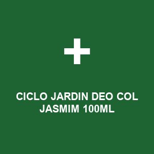 CICLO JARDIN DEO COL JASMIM 100ML