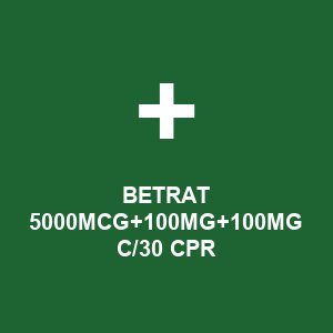 BETRAT 5000MCG+100MG+100MG C/30 CPR