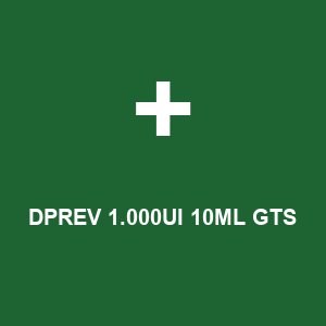 DPREV  1.000UI 10ML GTS