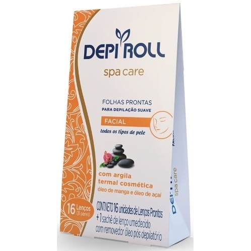 DEPI ROLL FOLHAS FACIAL SPA C/8 PARES