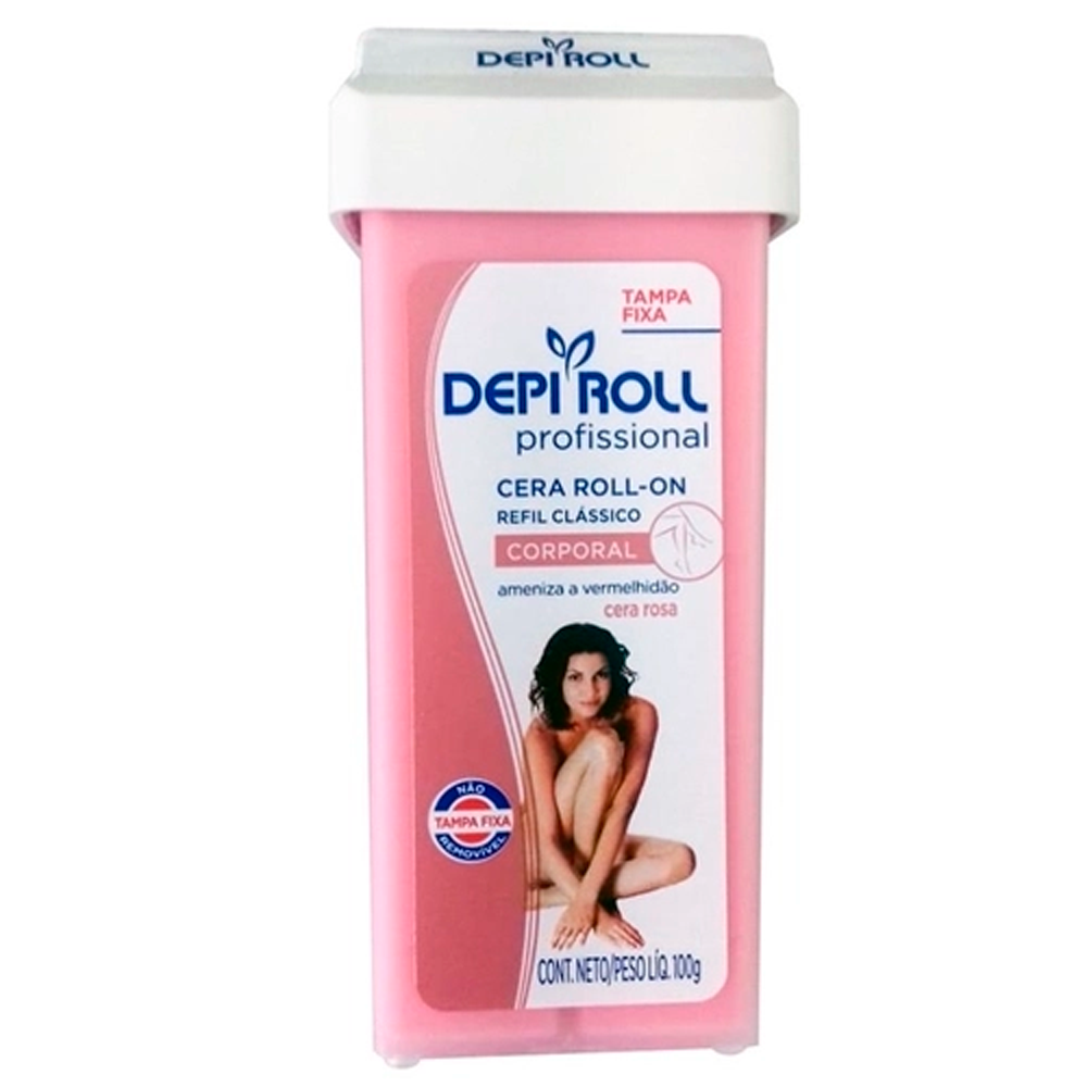 DEPI ROLL CERA REFIL ROSA 100G