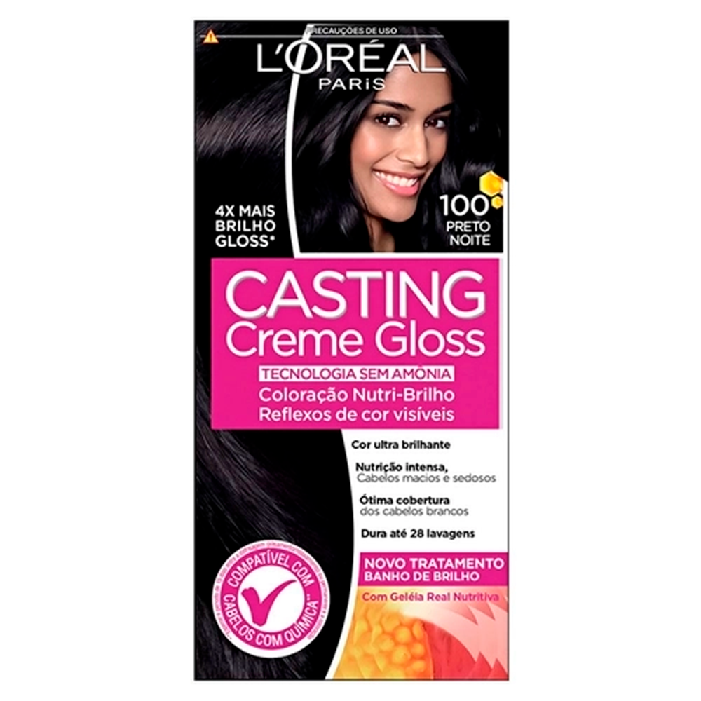 TINT CASTING GLOSS  100 PRETO NOITE