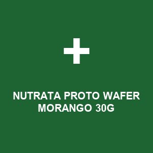 NUTRATA PROTO WAFER MORANGO 30G