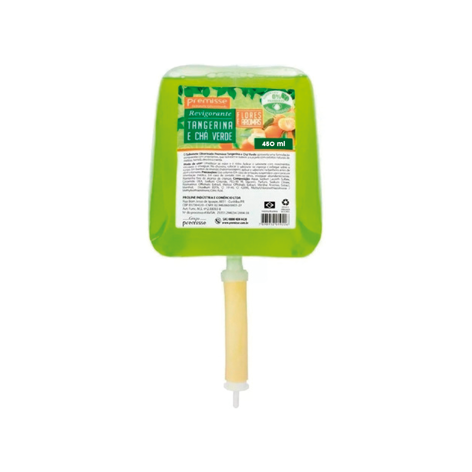 PREMISSE SAB LIQ REFIL TANGERINA 450ML