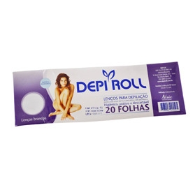 DEPI ROLL LENCOS P/DEPILACAO BCO C/ 20