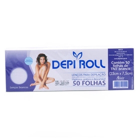DEPI ROLL LENCOS P/DEPILACAO BCO C/ 50
