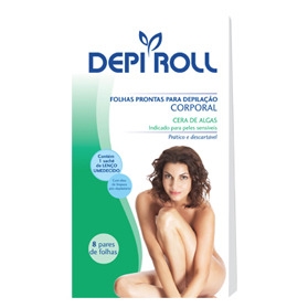 DEPI ROLL FOLHAS CORPORAL ALGAS C/8PARES