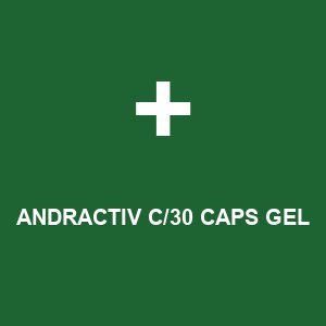 ANDRACTIV C/30 CAPS GEL