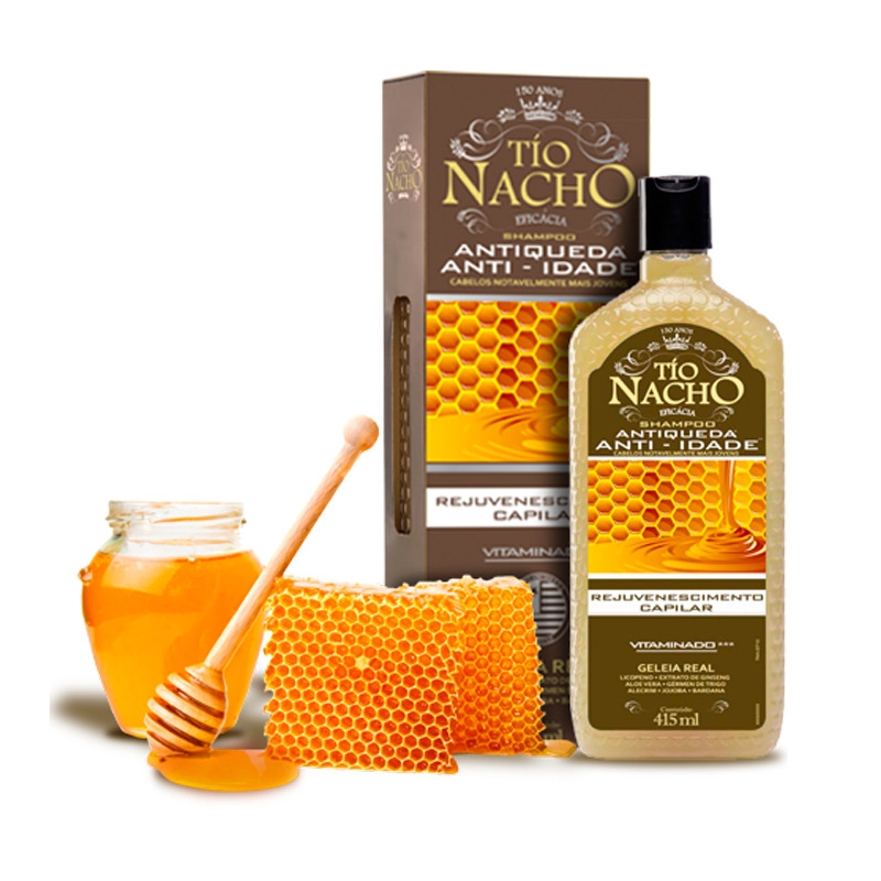 SHAMP TIO NACHO ANTI-IDADE CAPILAR 415ML