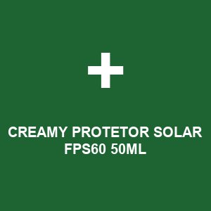 CREAMY PROTETOR SOLAR FPS60 50ML