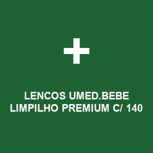 LENCOS UMED.BEBE LIMPILHO PREMIUM C/ 140