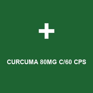CURCUMA 80MG C/60 CPS