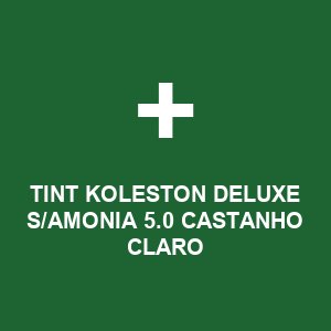 TINT KOLESTON DELUXE S/AMONIA 5.0 CASTANHO CLARO