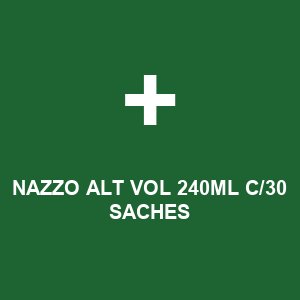 NAZZO ALT VOL 240ML C/30 SACHES