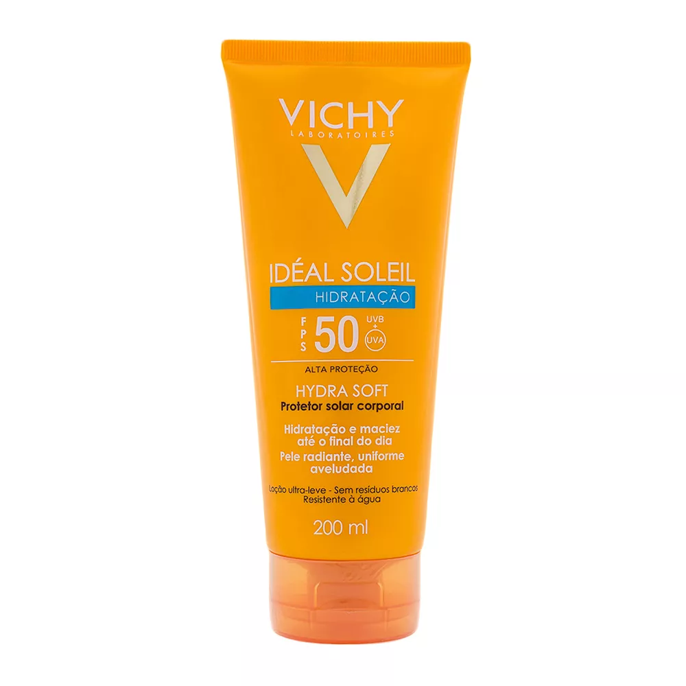 VICHY IDEAL SOLEIL HYDRA SOFT  FPS 50 200ML