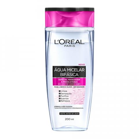 AGUA MICELAR SOL LIMP BIF LOREAL 200ML