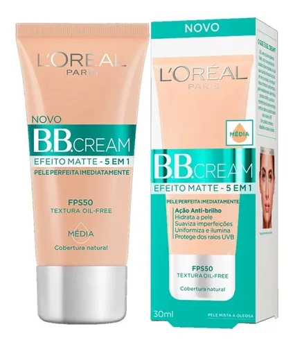 LOREAL BB CREAM BASE MEDIA EFEITO MATTE 30ML