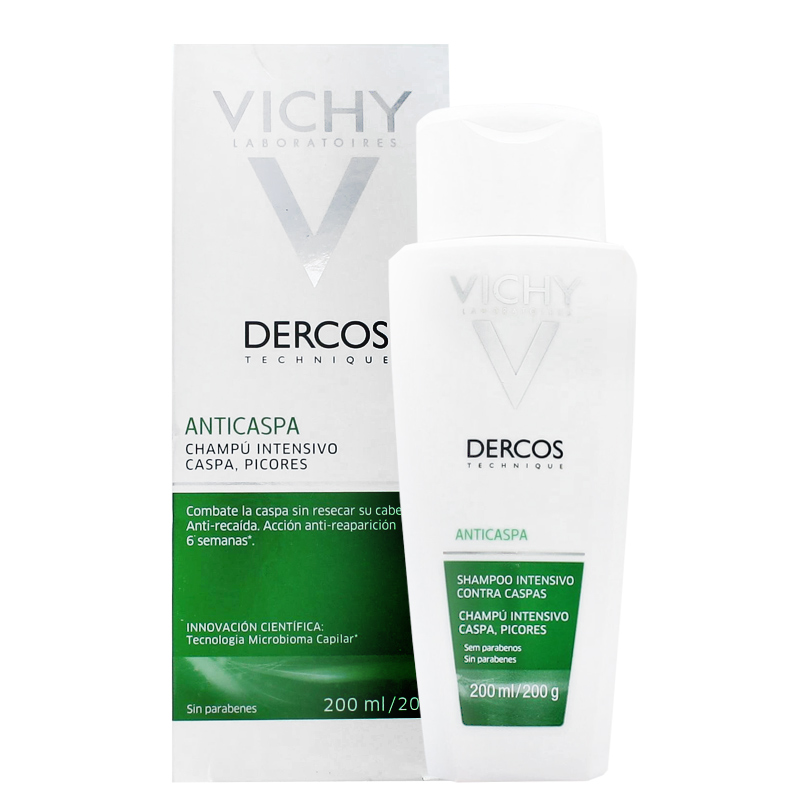 DERCOS SHAMP ANTICASPA SENSIVEL 200ML