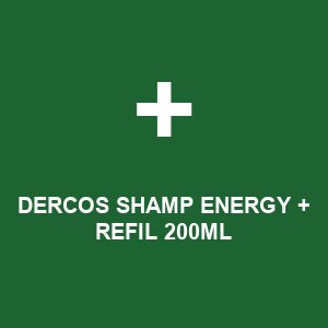 DERCOS SHAMP ENERGY + REFIL  200ML