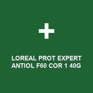 LOREAL PROT EXPERT ANTIOL F60 COR 1 40G