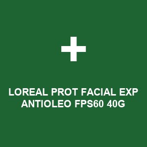 LOREAL PROT FACIAL EXP ANTIOLEO FPS60 40G