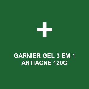 GARNIER GEL 3 EM 1 ANTIACNE 120G